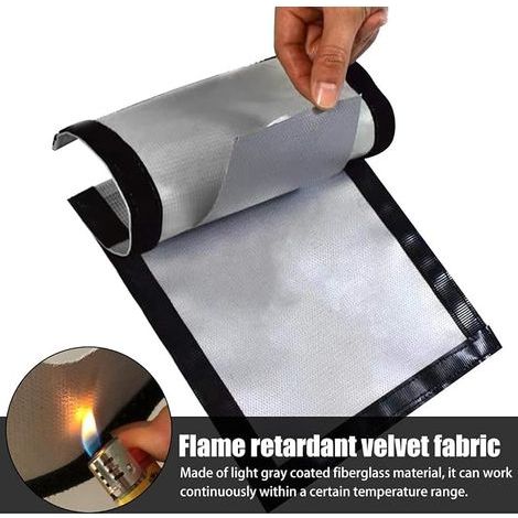 Raccord de poêle pour tente, Kit de raccord de poêle résistant à la chaleur, Anneau anti-brûlure pour cheminée de tente amovible avec housse étanche pour tentes de camping (9,1 ×7,9 pouces) (1/4)