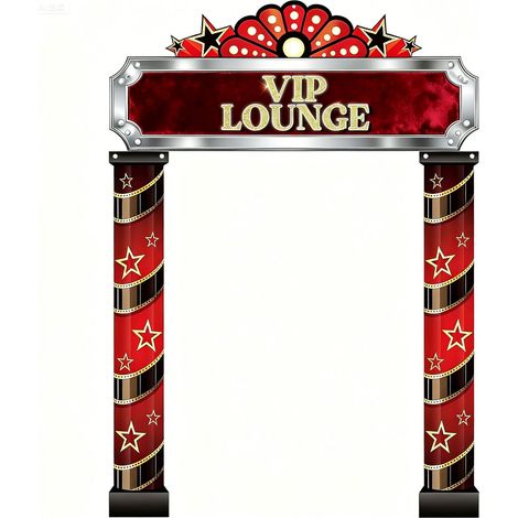 Bannière d'entrée pour fête d'anniversaire sur le thème des extraterrestres, décoration murale à suspendre avec motif clown - Veuillez contacter le service client pour préciser la taille et le style -