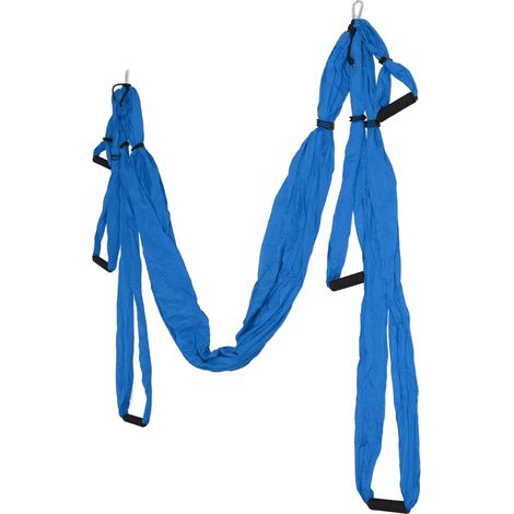 Ensemble de Balançoire de Yoga Aérien, Balançoire pour la Maison et L'extérieur, Hamac de Yoga Réglable en Coton et Polyester, pour l'exercice Physique, Améliore la flexibilité (1/5)