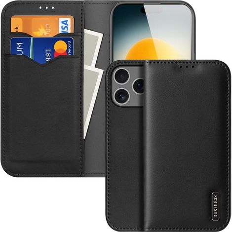 DUX DUCIS iPhone 17 Pro Max RFID Blocking Cover - Black