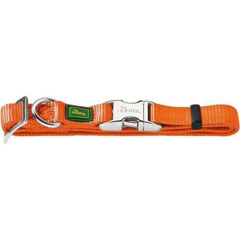 Collier pour Chien Hunter Alu-Strong Orange Taille M (40-55 cm) (1/3)