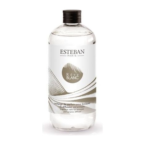 ESTEBAN PARIS RICARICA DIFFUSORE A BASTONCINO 500 ML REVE BLANC CASA