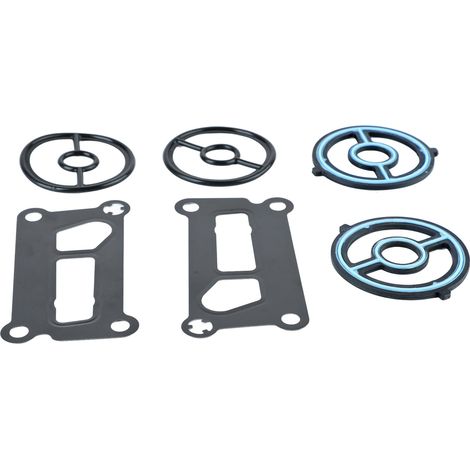 Jeu de joints de refroidisseur d'huile moteur haute résistance et robuste LF02 14 700, de remplacement pour MAZDA 3 5 6 CX‑7 (1/5)