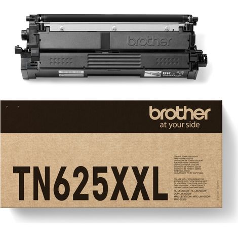 BROTHER TN-625XXLBK SHY Black Toner Cartridge 7.5K (TN625XXLBK)