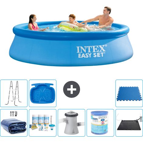 Intex Piscine Easy Set Ronde - 305x76 cm - 9-pièces S30547 (1/5)