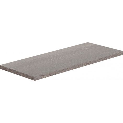 Estante de pared, Estante de madera, Estante de pared, Roble gris nuevo, 56x23.7x2.3 cm - Inteligente