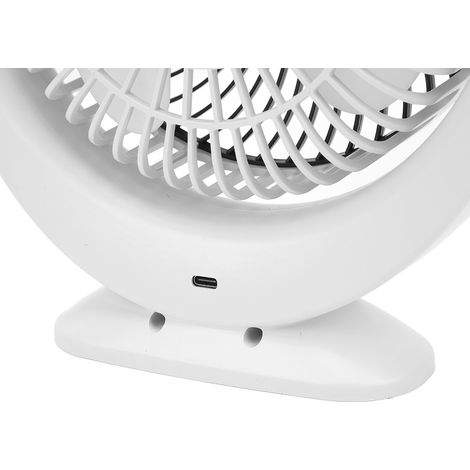 Ventilateur puissant rechargeable USB pour la circulation de l'air, idéal pour la chambre, le bureau, les voyages et le camping.