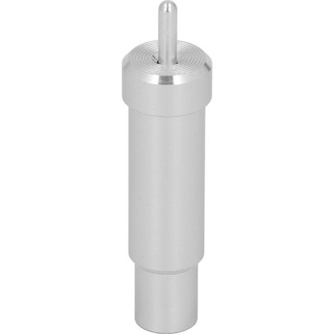Feinspitzen-Klingenhalter aus Aluminiumlegierung, Werkzeughalter für Papier- und Holzschneid- sowie Graviermaschinen, Silber (1/5)