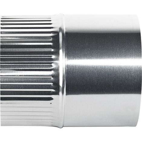 Virole alu gaz 16cm 125 raccord mural - Ten