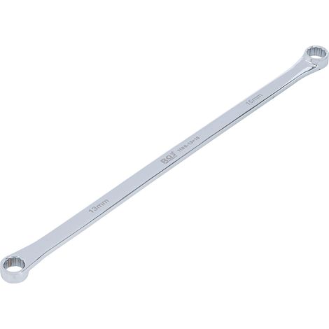 Clé à œil contre coudée extra longue 13 x 15 mm BGS