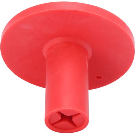 38-mm-Golf-Teehalter aus Gummi, Golf-Trainingshilfe für Driving Range und Übungsmatte, Rot (1/5)