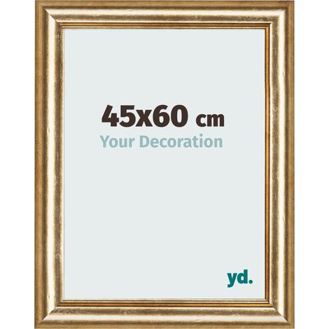 yd. - Cadre photo 45x60 - Or Antique - MDF - Lazio (1/5)