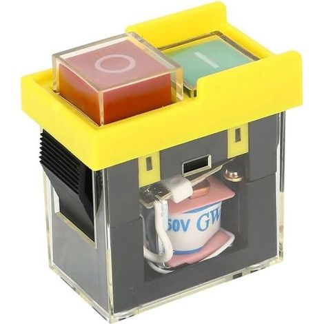 Interrupteur de Sécurité Universel Kjd6 5E4 250 V 6 A: Électromagnétique Étanche, Interrupteur D'Outil Contre les Coupures de (1/4)