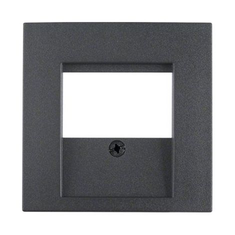 Tapa para toma USB Hager 6810331606 S1/B3/B7 Antracita