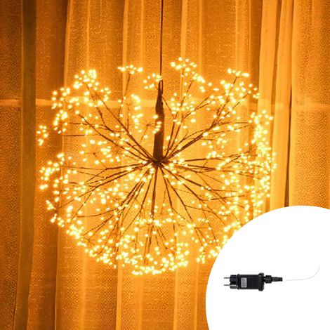 Sfera luminosa Dente di leone 50cm 900 Led Bianco Caldo 3000K Wisdom
