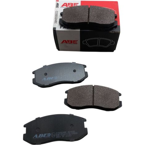 Kit 4 pastiglie freni per mitsubishi colt iii/v  lancer iii/iv/vi