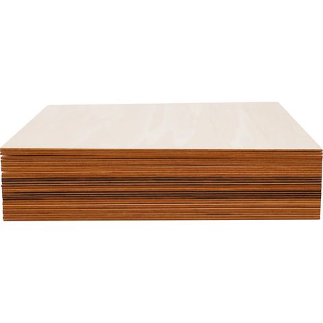 Lindenholzplatten, 30 Stück, Ideal für DIY-Projekte, Logfarbe (1/2)