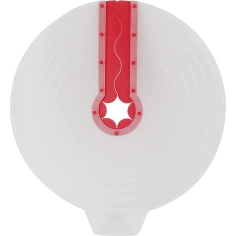 Couvercle anti-éclaboussures pour bol mélangeur 31 cm / 12,2 pouces, compatible micro-ondes, idéal pour la cuisine et la préparation des œufs. (1/5)