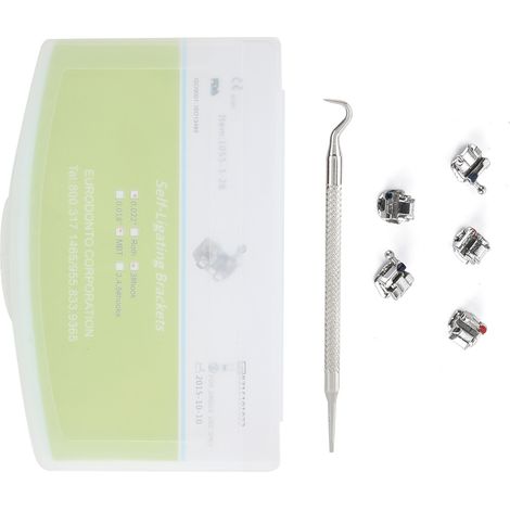 Appareil orthodontique dentaire avec crochet, instrument orthodontique dentaire en métal (1/5)