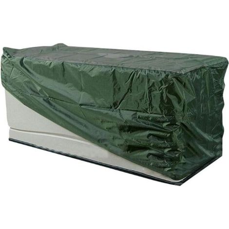 Schutzhülle für Gartenmöbel, 210D Oxford, wasser- und staubdicht (grün, 123 x 62 x 55 cm) (1/3)