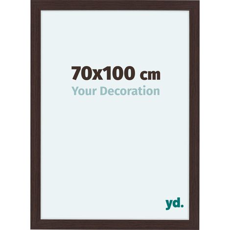 yd. - Cadre photo 70x100 - Chene Fonce - MDF - Como (1/5)