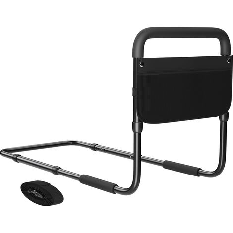 Barrière de lit pour Personnes âgées et handicapées - Poignée de lit de sécurité avec Rampe réglable en Hauteur et Design Amovible - Installation Facile (1/5)