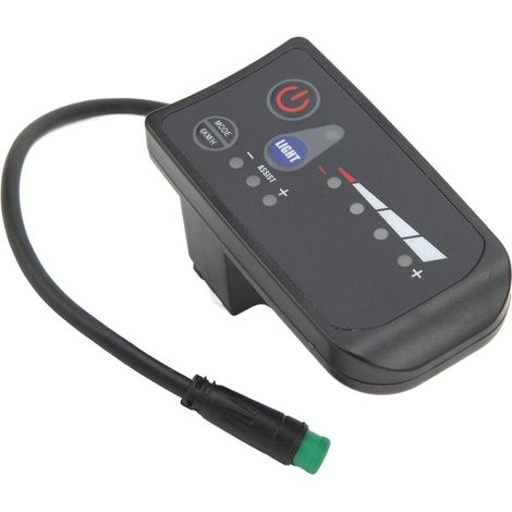 Compteur de Puissance Étanche pour Vélo Électrique 36V, Affichage LED et Interface 5 Broches sur Boîtier ABS (1/5)