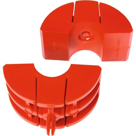 ROTHENBERGER Jeu de mâchoires pour ROCUT 110, 40mm, 2 demi-coquilles - 55027