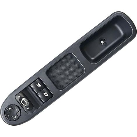 Interruptor de control de ventana aplicable, botón de control de ventana maestra 6554.QC para Peugeot 207 Citroën C3 (1/5)