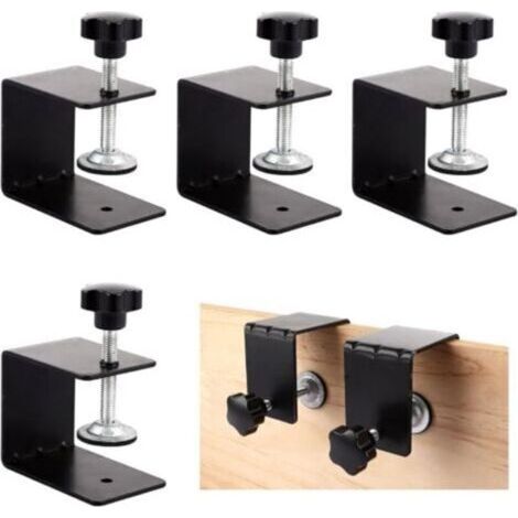 FENOPLASTICAUn ensemble de 4 serre-joints robustes en forme de C, des serre-joints universels adaptés au travail du bois, à la menuiserie, à la réparation et à la rénovation domiciliaire. (1/4)
