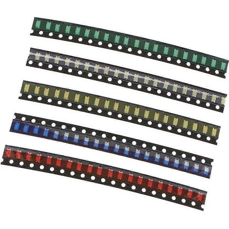 100-teiliges Sortiment an SMD-LED-Dioden, superhelles 1206 SMD-LED-Set ()