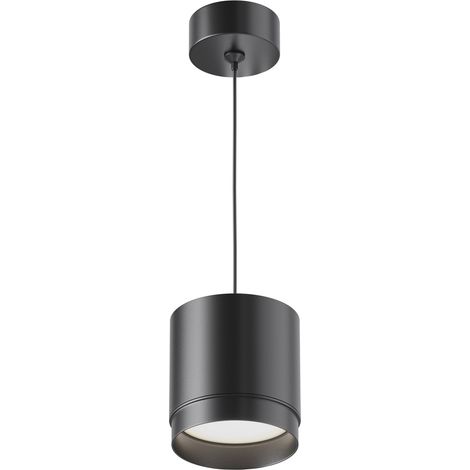 Lampada a sospensione Maytoni Polar nera tubo Ø8,2 GX53 (1/3)