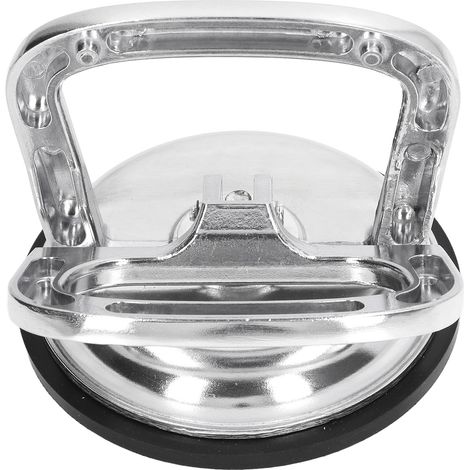 Ventouse en alliage d'aluminium pour carrelage en verre, pince simple, pince double, outil de succion et de manipulation robuste pour la réparation vibratoire des bosses de carrosserie blanches. (1/5)