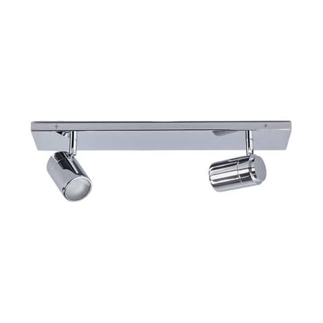[NEUWERTIG] B-Ware Lindby Bad Wandleuchte Dejan Wandleuchte Lampe Leuchte Chrom Ip44  2 Fl. Gu10