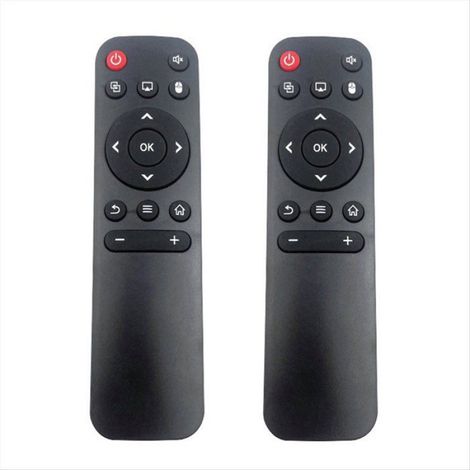 Télécommande Projecteur - Compatible HY300 HY300 PRO HY320 HY320MINI - Noir - 2 Pièces (1/5)