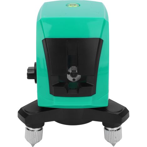 Appareil de mesure laser portable inclinable à 2 lignes et 1 point, à faisceau vert