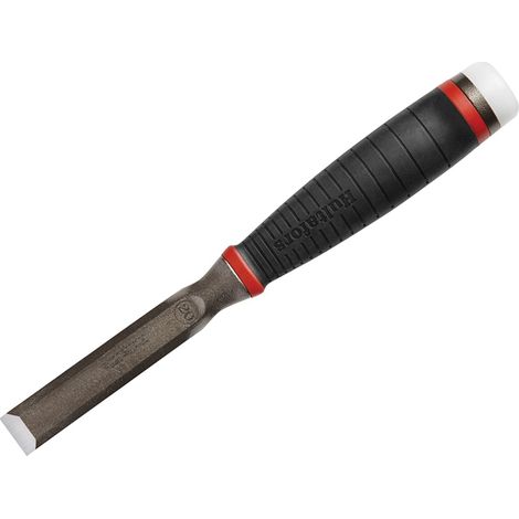 Hultafors Chisel Blade with Bevel at 25° and Wooden Handle Storage Case
