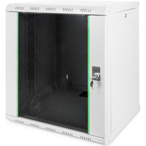 Digitus Armadio 12 Unita' Da Muro Linea Soho (A) 643 X (L) 600 X (P) 450 Mm. Colore Grigio Chiaro (Dn-19 12-U) (1/5)