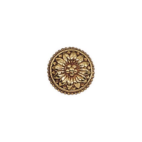 Bouton bronze louis xvi - Diamètre : 30 mm - Décor : Patiné - DUBOIS