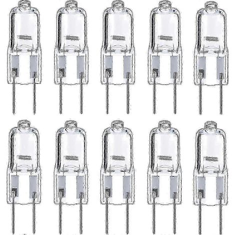 Ampoules halogènes à intensité variable GY6.35 type 12V 35/50W, lot de 10, pour éclairage paysager (1/5)