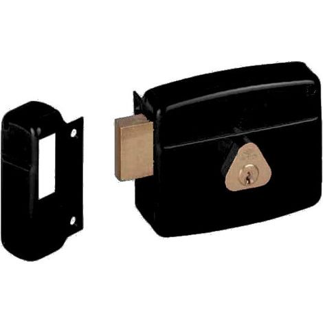 Serrure monopoint pêne dormant horizontale axe 70mm cylindre 45 mm gauche - CISA - 3005028000 (1/2)