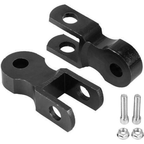 pezzi Rialzo ammortizzatore posteriore moto da 5 cm Dispositivo di sollevamento per telaio (con viti) (1/5)