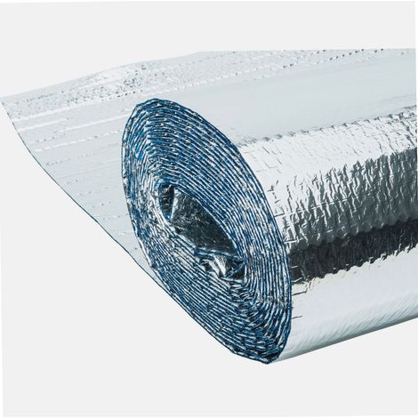 Metallisierte Isolierung 3 Lagen mit Luftblasen WERKA PRO 10m² (1,25 x 8m)