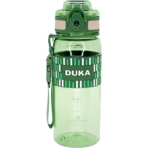 Sport-Trinkflasche für 760 ml Wasser, grün, duka (1/4)