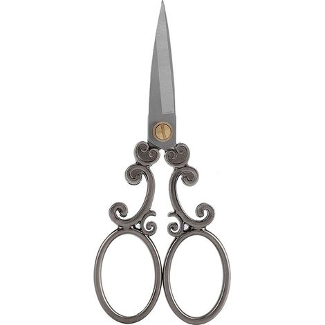 Mini ciseaux couture vintage en acier inoxydable, coupe classique broderie artisanat (3) (1/5)
