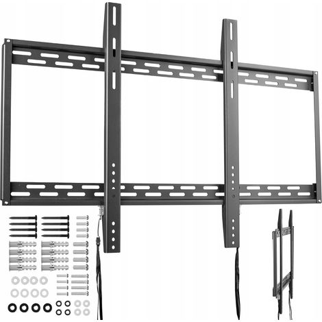 Support mural pour téléviseur King Mount KG-1012, compatible avec les écrans de 60 à 100 pouces (900 x 600 mm) (1/5)