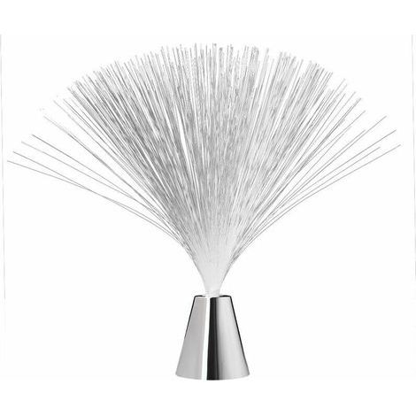 Lampe à fibre optique – Lampe de bureau rotative à LED à fibre optique changeant de couleur – Lampe à piles – Pour chambre d'enfant, veilleuse et décoration de la maison parfaite (1/4)