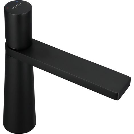 Mexen Nox Waschtischarmatur, schwarz - 744200-70 (1/2)