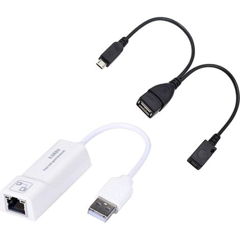 USB-Ethernet-LAN-Adapter für Fire Stick oder Fire TV 3 (Weiß)