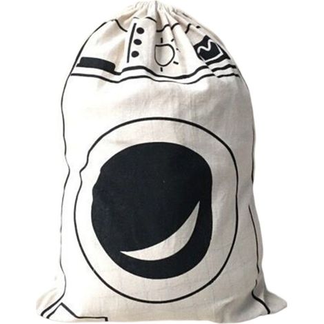 Grand Sac à Linge en Toile avec Cordon de Serrage pour Jouets Stockage Voyage Lave-linge 3QEDVoVv (1/5)